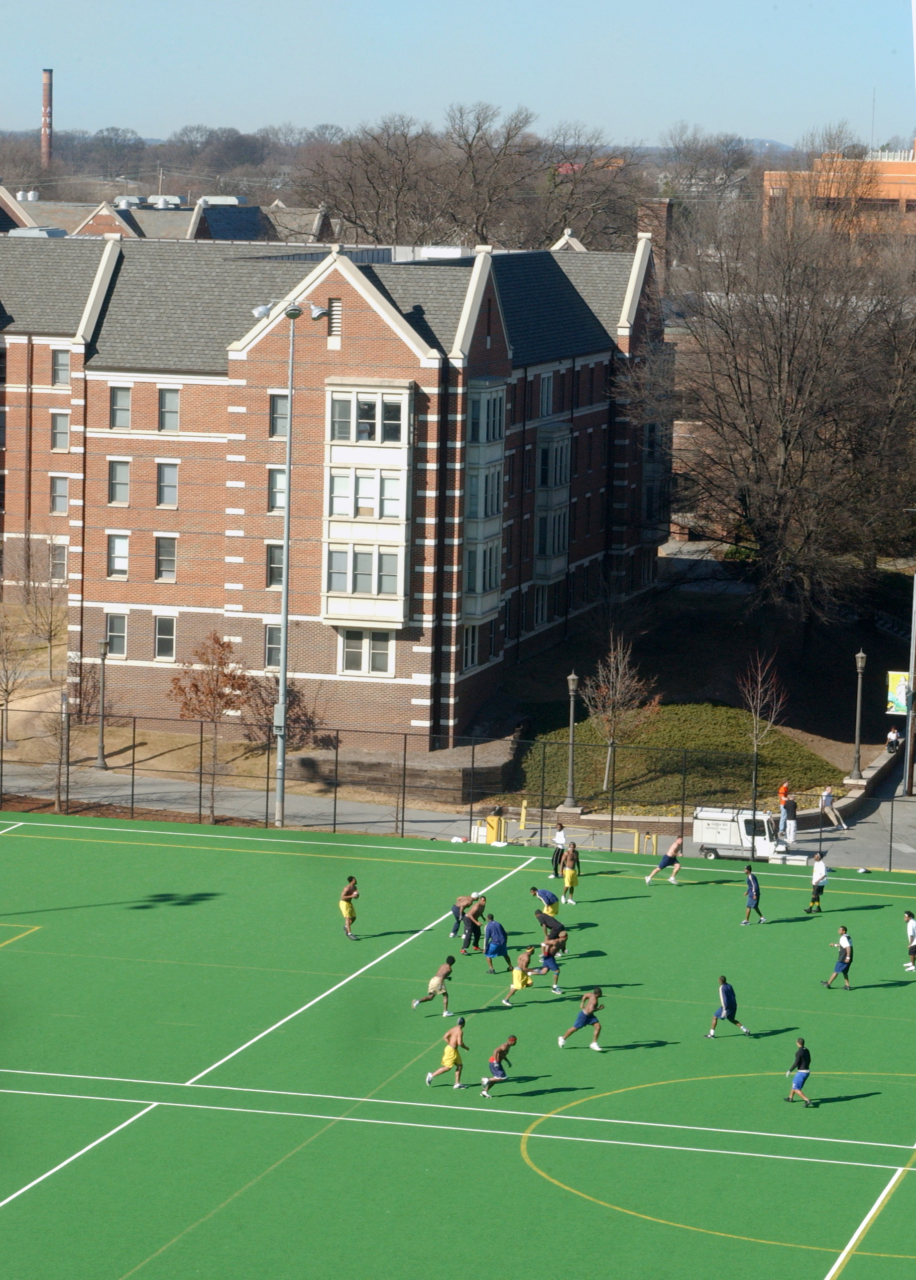 Freeman Residence Hall is one of the facilities that has been submitted for LEED certification.