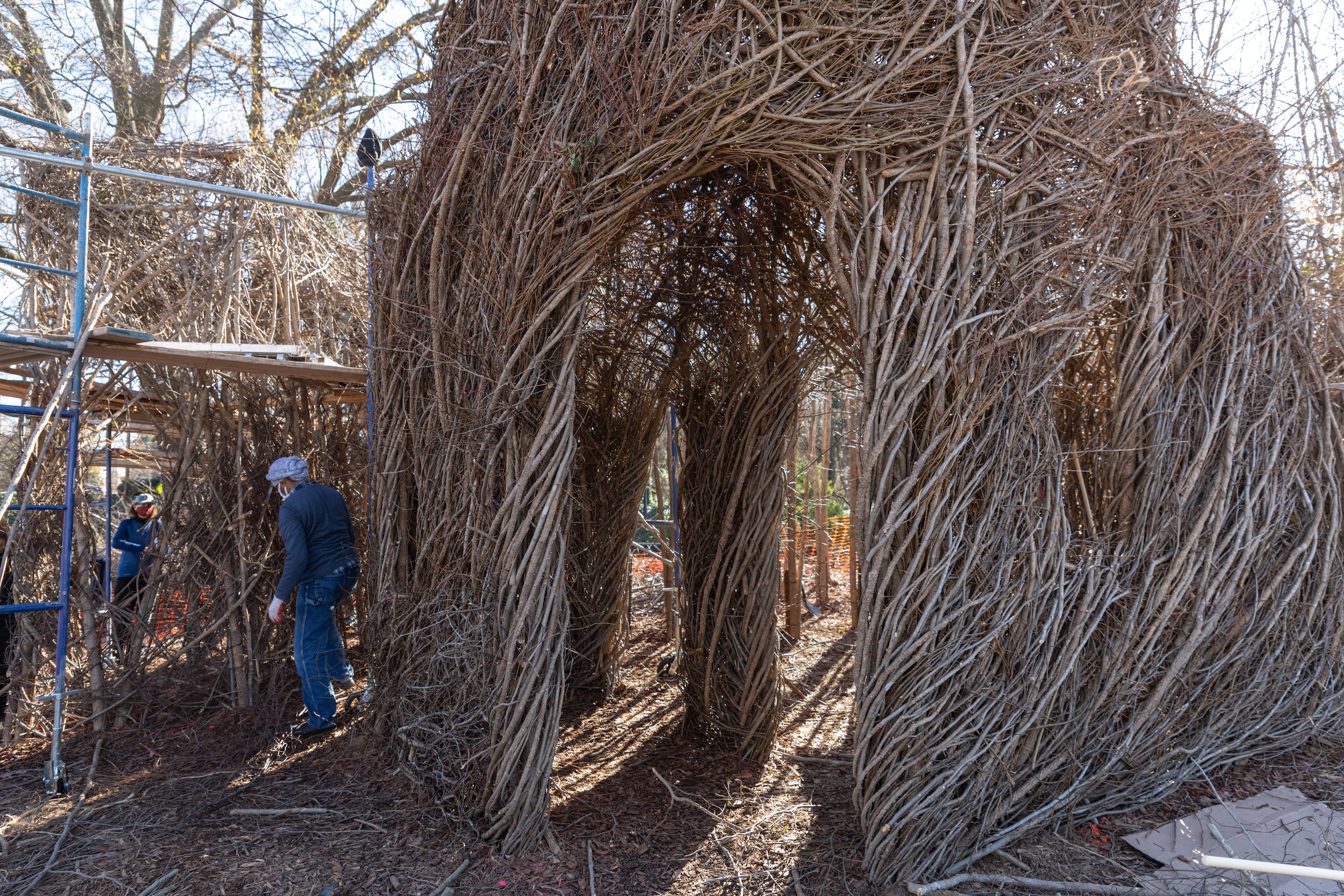 Close to Ferst Drive will be a temporary art installation by Stickworks artist Patrick Dougherty. Close to Ferst Drive will be a temporary art installation by Stickworks artist Patrick Dougherty.